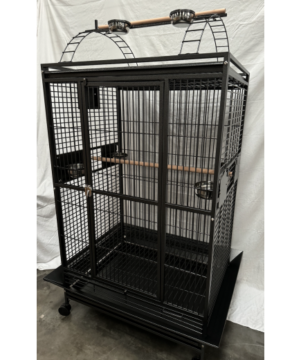 Parrot-Supplies DeSantis Play Top Macaw Parrot Cage Antique